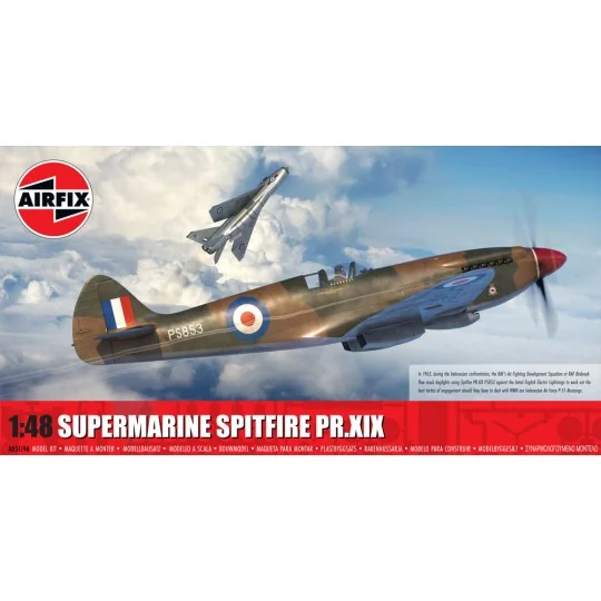Supermarine Spitfire PR.XIX, 1/48 - Airfix A05119A Supermarine Spitfire PR.XIX, 1/48 - Airfix A05119A