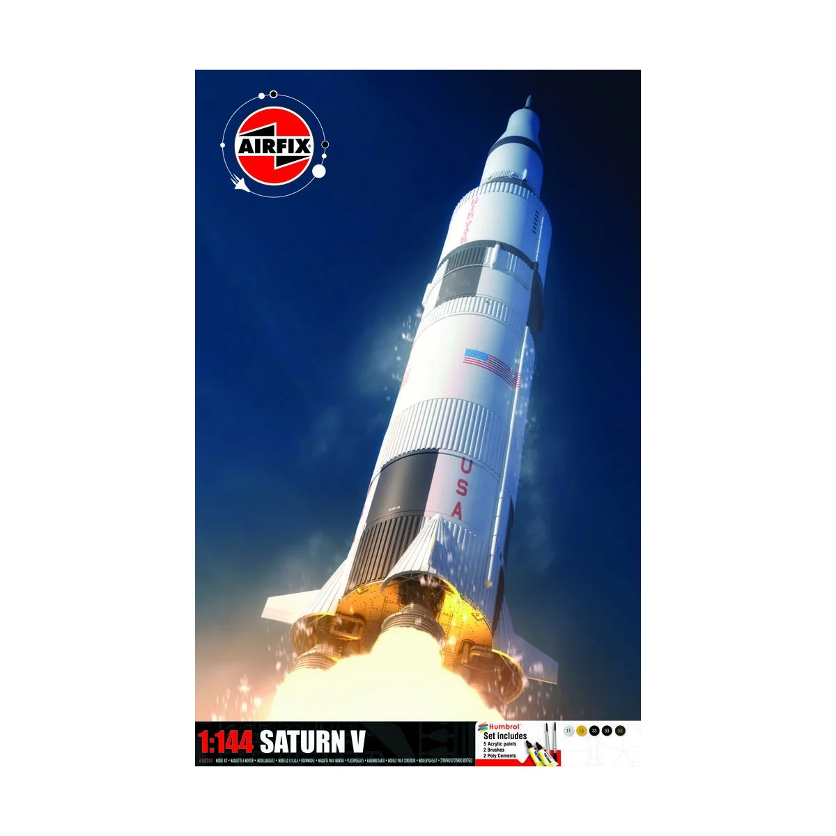 Saturn V Gift Set, 1/144 - Airfix A50201
