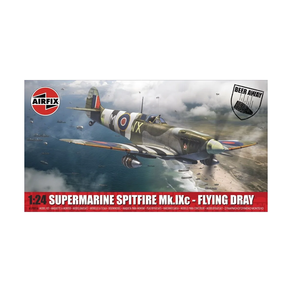 Supermarine Spitfire Mk.IXc - Flying Dray, 1/24 - Airfix A17001A