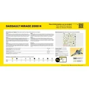STARTER KIT Mirage 2000 N, 1/72 - Heller 56321