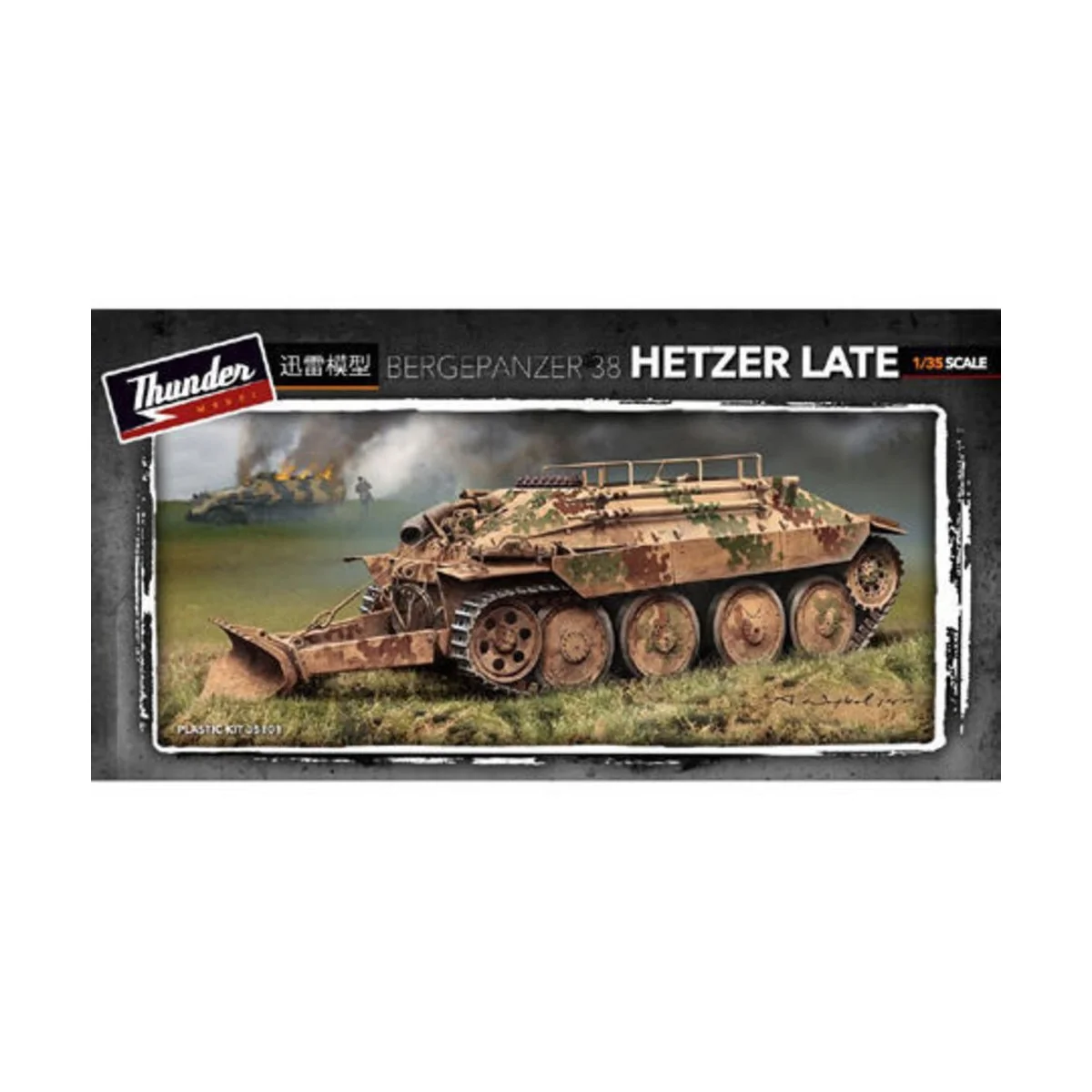 Bergepanzer 38 Hetzer Late - Thundermodels 35101