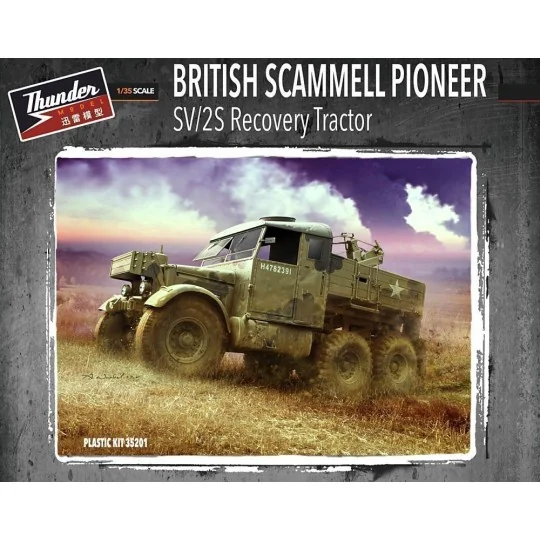 British Scammell Pioneer SV/2S Recovery Tractor, 1/35 - Thundermode...