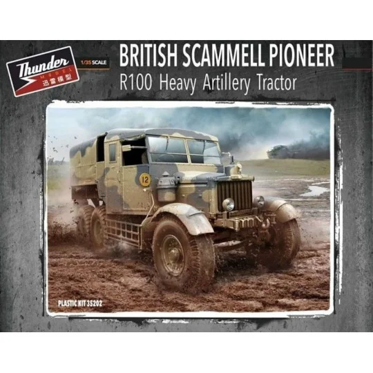 British Scammell Pioneer R100 artillery Tractor - Thundermodels 35202