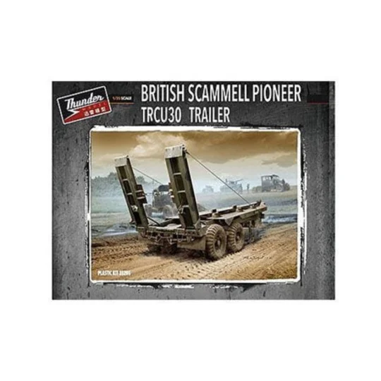 British Scammell Pioneer TRCU30 Trailer, 1/35 - Thundermodels 35205