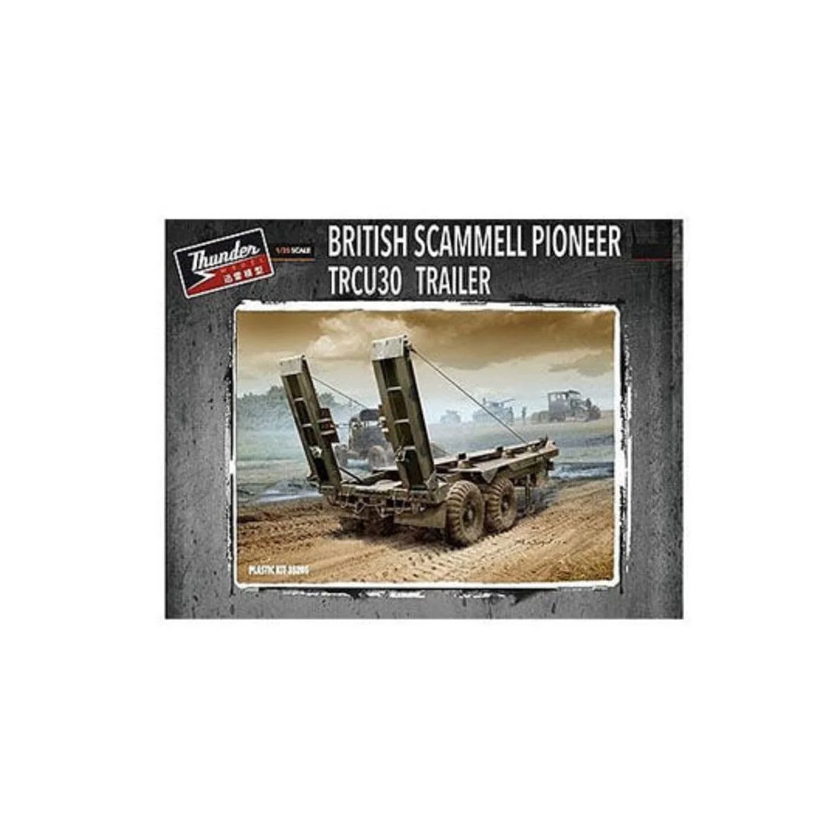 British Scammell Pioneer TRCU30 Trailer, 1/35 - Thundermodels 35205