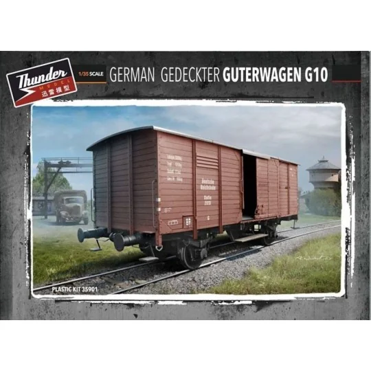 German Gedeckter Güterwagen G10 - Thundermodels 35901