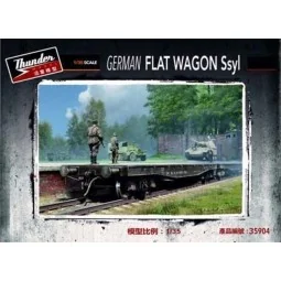 German Flat Wagon Ssyl, 1/35 - Thundermodels 35904