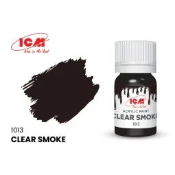 CLEAR COLORS Clear Smoke bottle 12 ml - ICM 1013