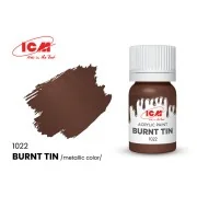 METALLIC COLORS Burnt Tin bottle 12 ml - ICM 1022 METALLIC COLORS Burnt Tin bottle 12 ml - ICM 1022