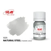 METALLIC COLORS Natural Steel bottle 12 ml - ICM 1025 METALLIC COLORS Natural Steel bottle 12 ml - ICM 1025
