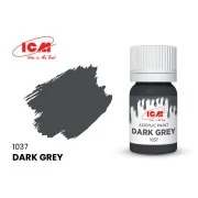 GREY Dark Grey bottle 12 ml - ICM 1037
