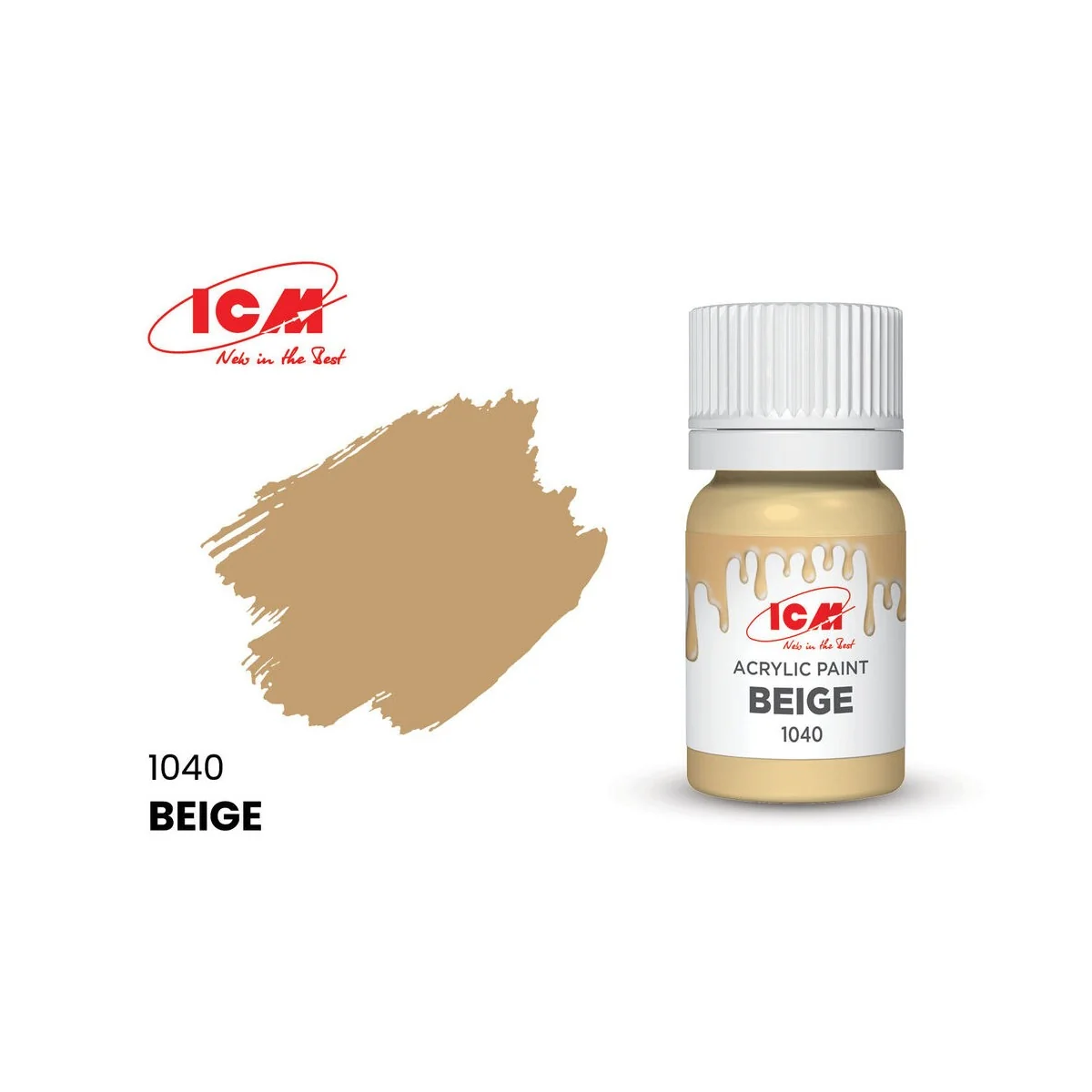 BEIGE Beige bottle 12 ml - ICM 1040