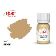 BEIGE Beige bottle 12 ml - ICM 1040 BEIGE Beige bottle 12 ml - ICM 1040