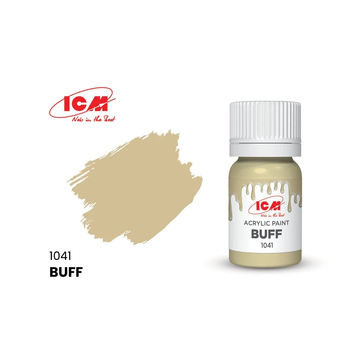 BEIGE Buff bottle 12 ml - ICM 1041