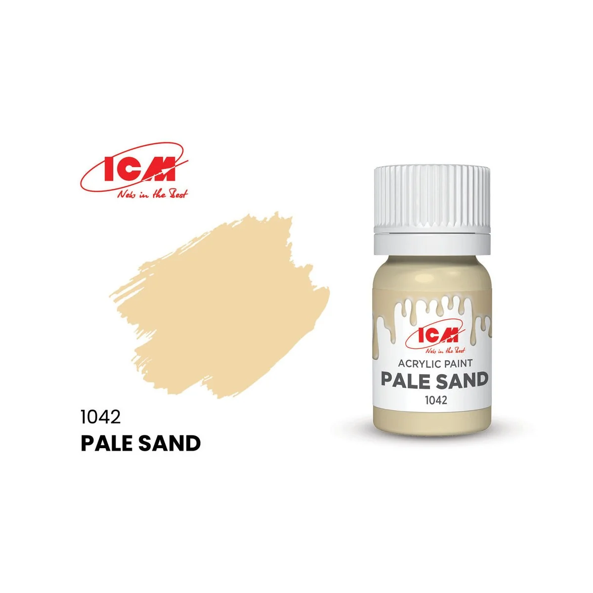 BEIGE Pale Sand bottle 12 ml - ICM 1042