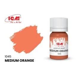 YELLOW Medium Orange bottle 12 ml - ICM 1045