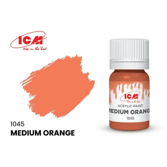 YELLOW Medium Orange bottle 12 ml - ICM 1045 YELLOW Medium Orange bottle 12 ml - ICM 1045