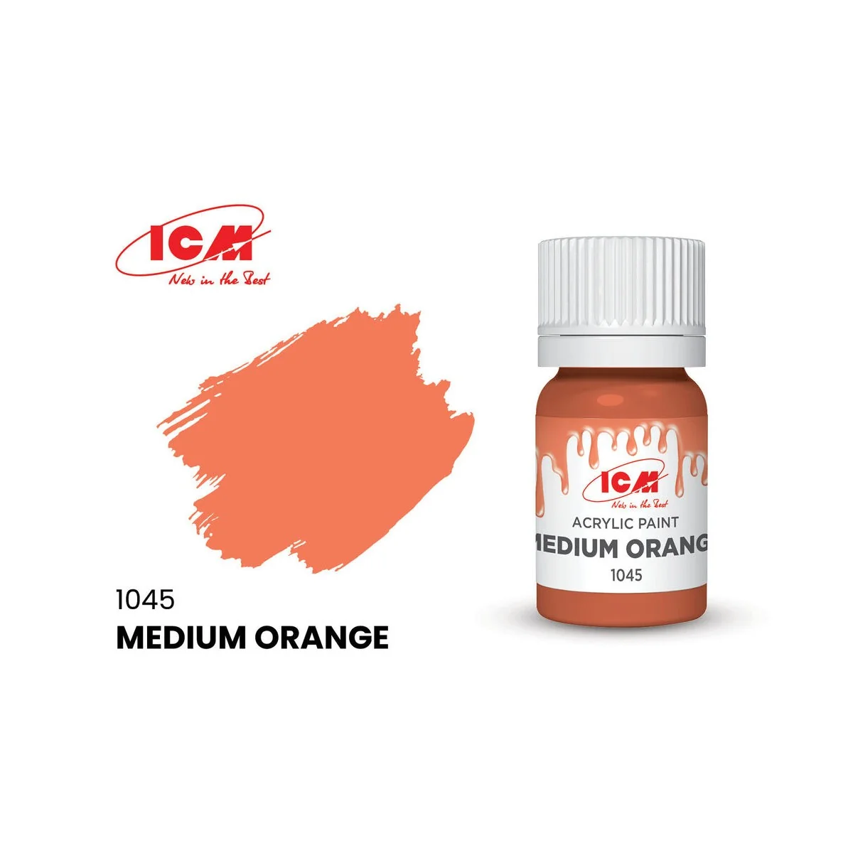 YELLOW Medium Orange bottle 12 ml - ICM 1045 YELLOW Medium Orange bottle 12 ml - ICM 1045