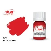 RED Blood Red bottle 12 ml - ICM 1046