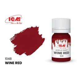 RED Wine Red bottle 12 ml - ICM 1048