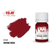 RED Wine Red bottle 12 ml - ICM 1048