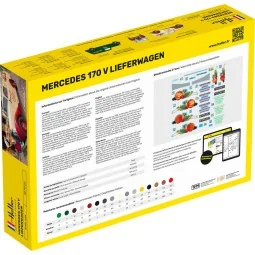 STARTER KIT MB 170 Lieferwagen, 1/24 - Heller 56736