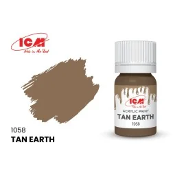 BROWN Tan Earth bottle 12 ml - ICM 1058
