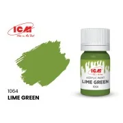 GREEN Lime Green bottle 12 ml - ICM 1064