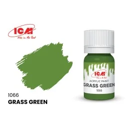 GREEN Grass Green bottle 12 ml - ICM 1066