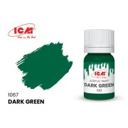 GREEN Dark Green bottle 12 ml - ICM 1067