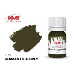 GREEN German Field Grey bottle 12 ml - ICM 1070