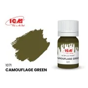 GREEN Camouflage Green bottle 12 ml - ICM 1071