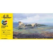 STARTER KIT Mirage III E, 1/72 - Heller 56323 STARTER KIT Mirage III E, 1/72 - Heller 56323