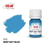 BLUE Deep Sky Blue bottle 12 ml - ICM 1076