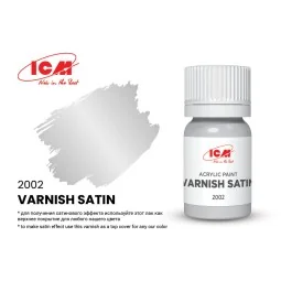 VARNISHES Varnish Satin bottle 12 ml - ICM 2002