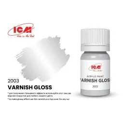 VARNISHES Varnish Gloss bottle 12 ml - ICM 2003