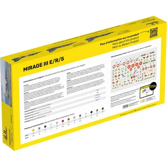 STARTER KIT Mirage III E - Heller 56323