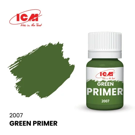 PRIMERS Primer Russian Green bottle 17 ml - ICM 2007 PRIMERS Primer Russian Green bottle 17 ml - ICM 2007
