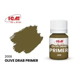 PRIMERS Primer Olive Drab bottle 17 ml - ICM 2008