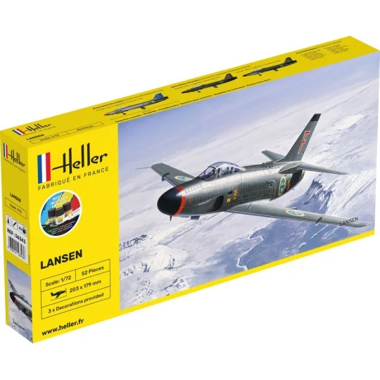 STARTER KIT Lansen, 1/72 - Heller 56343 STARTER KIT Lansen, 1/72 - Heller 56343