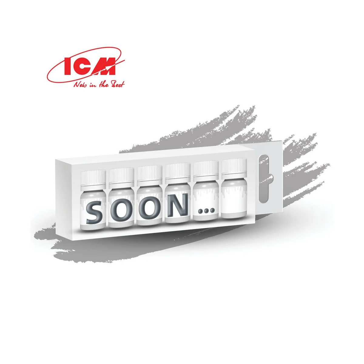 Acrylic paint set for WWII Aircraft armament 6 x 12 ml - ICM 3036