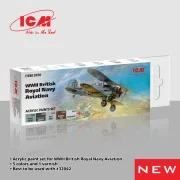 Acrylic Paint Set for WWII British Naval Aviation 6 x12 ml - ICM 3050
