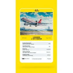 Lockheed L-1011 Tristar, 1/125 - Heller 80451