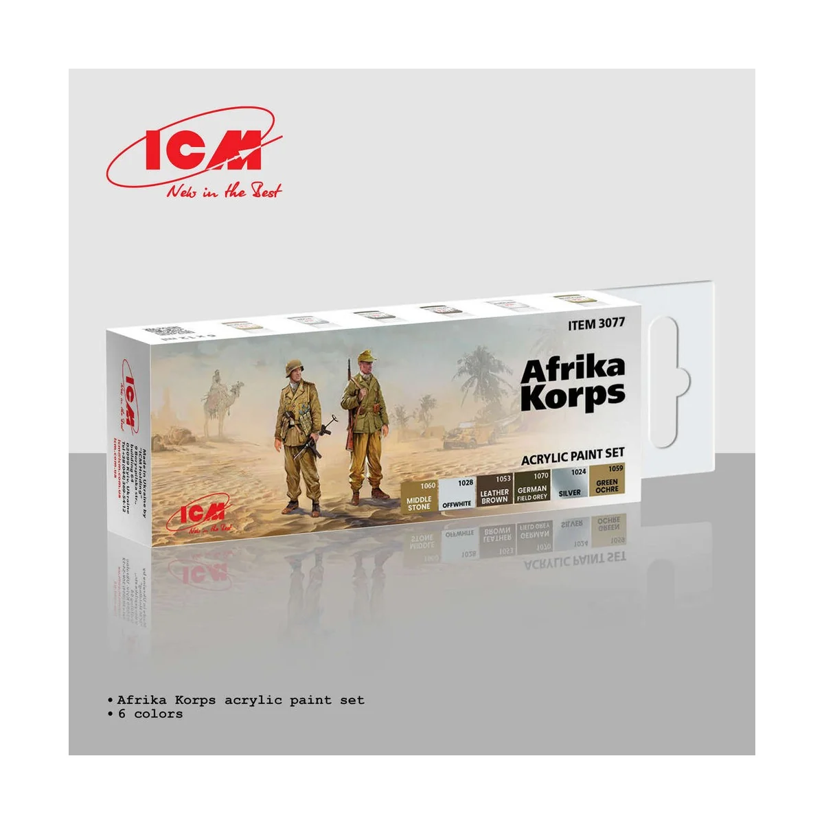 African Corps Uniform - ICM 3077