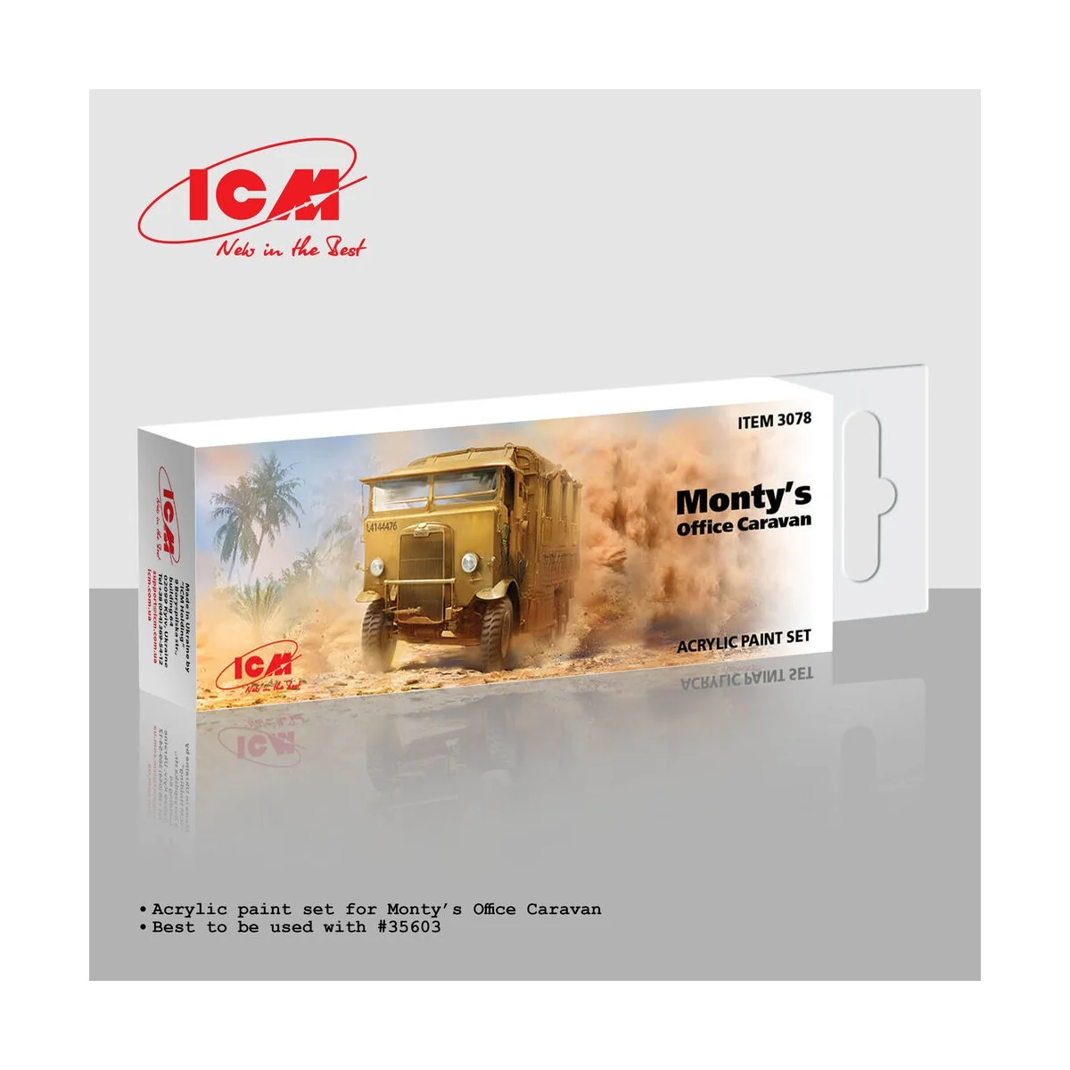 Monty's Office Caravan - ICM 3078