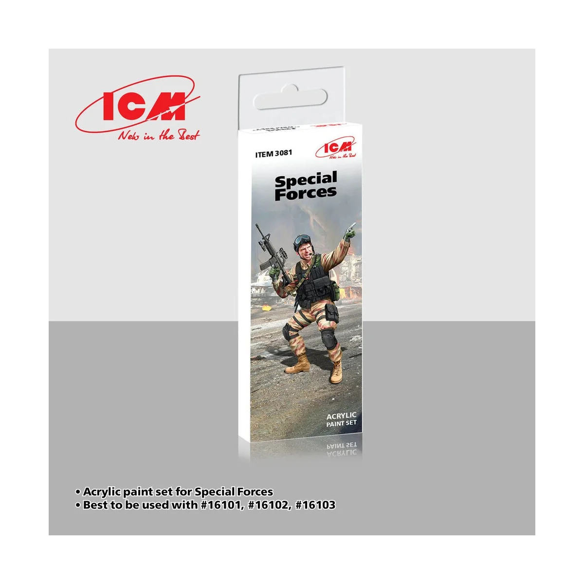 Special Forces (modern, Western) - ICM 3081 Special Forces (modern, Western) - ICM 3081