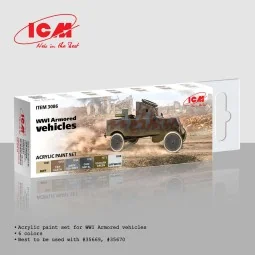 WWI Armored vehicles - ICM 3086