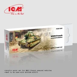 WWII French armored vehicles - ICM 3089