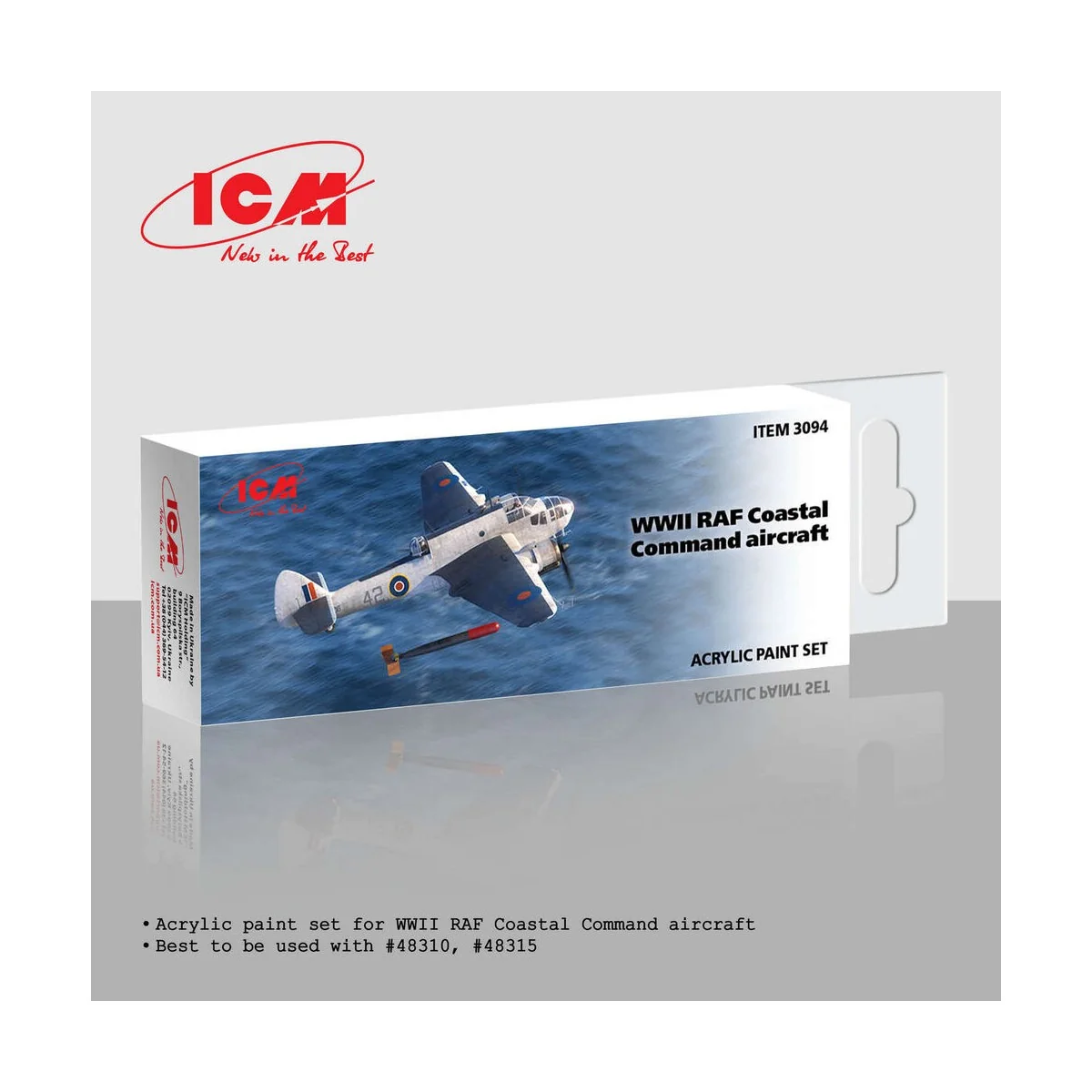 WWII RAF Coastal Command aircraft - ICM 3094 WWII RAF Coastal Command aircraft - ICM 3094
