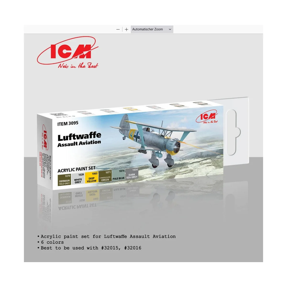 Luftwaffe Assault Aviation - ICM 3095